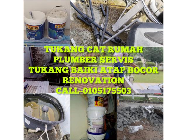 0105175503 Azmin Tukang Cat Rumah Renovation Tukang Baiki Bumbung Bocor Wangsa Maju