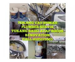 0105175503 Azmin Tukang Cat Rumah Renovation Tukang Baiki Bumbung Bocor Bukit Jelutong