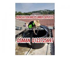 Osman Renovation and plumbing services Tukang Paip bandar saujana putra