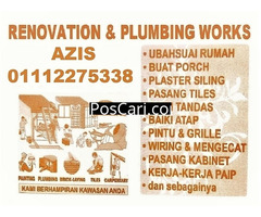 plumbing dan renovation 01112275338 azis bandar tasik puteri