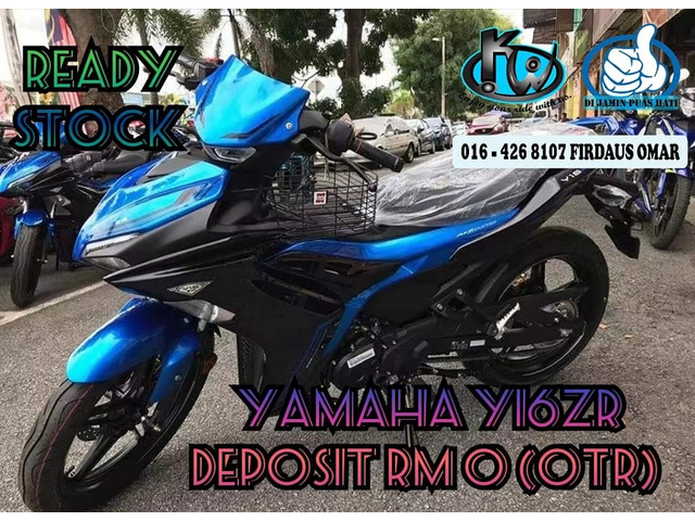 Motor Baru Yamaha Y16ZR READY STOCK