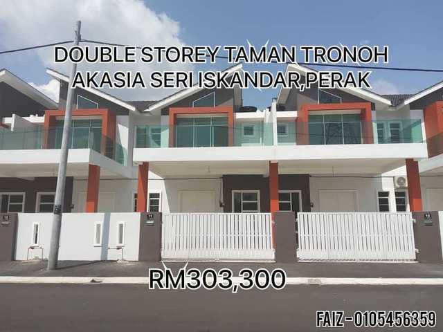 Double Storey Taman Tronoh Akasia Seri Iskandar
